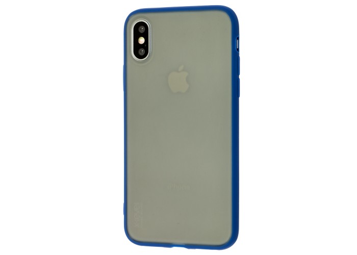 Чехол для iPhone X / Xs X-Level Beetle синий