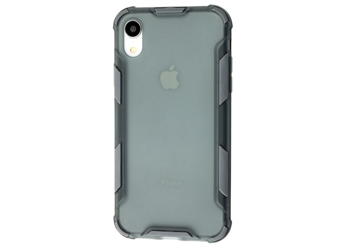 Чехол для iPhone Xr LikGus Armor color серый