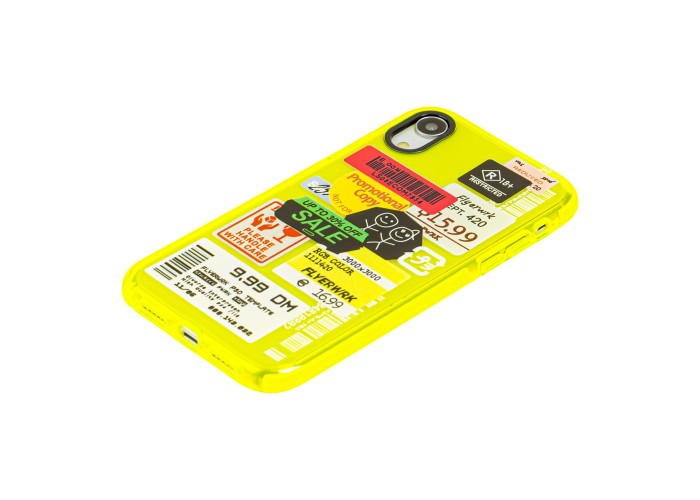 Чехол для iPhone Xr Neon print reklama