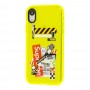 Чехол для iPhone Xr Neon print supreme