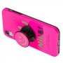 Чехол для iPhone Xr Nice smile popsocket розовый