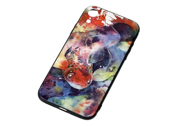 Чехол для iPhone Xr акварель 
