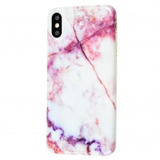 Чехол для iPhone Xs Max Light Mramor case 360 (05)