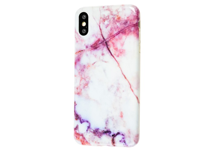 Чехол для iPhone Xs Max Light Mramor case 360 (05)