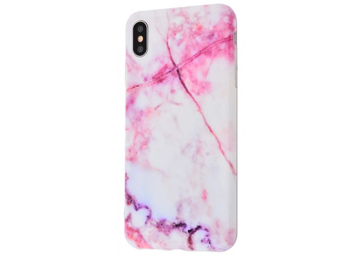 Чехол для iPhone Xs Max Light Mramor case 360 (05)