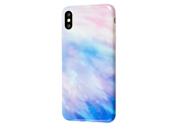 Чехол для iPhone Xs Max Light Mramor case 360 (07)