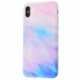 Чехол для iPhone Xs Max Light Mramor case 360 (07)