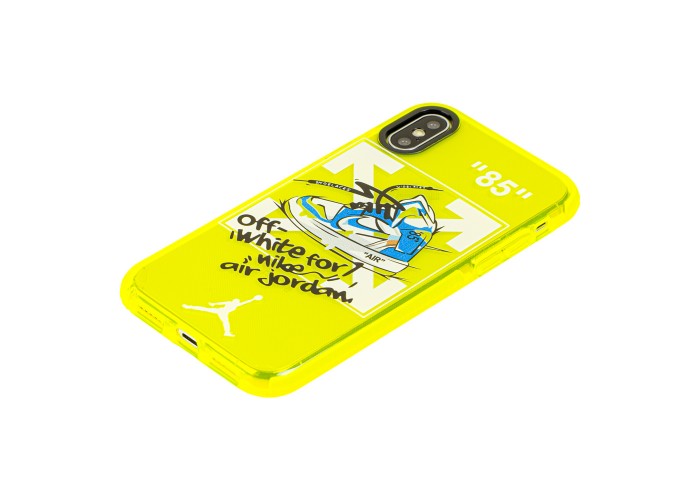 Чехол для iPhone Xs Max Neon print air sneakers