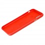 Чехол для iPhone Xs Max Soft Leather красный