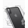 Чехол для iPhone Xs Max Style electroplating черно серый