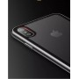 Чехол для iPhone Xs Max Style electroplating черно серый