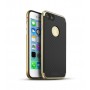 Чехол противоударный iPaky для iPhone 7 / 8 черно золотистый
