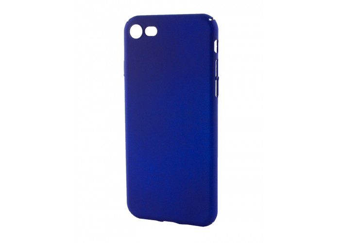 Накладка для iPhone 7 PC Soft Touch case голубой