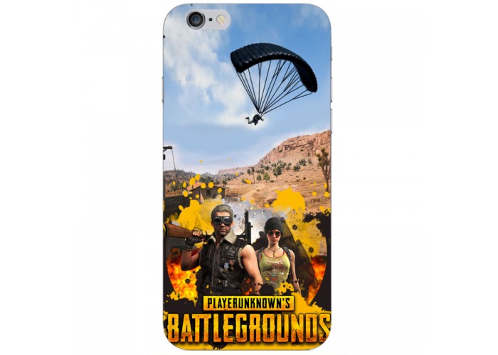 Силиконовый чехол Remax Apple iPhone 6 Plus 5.5 Pubg parachute