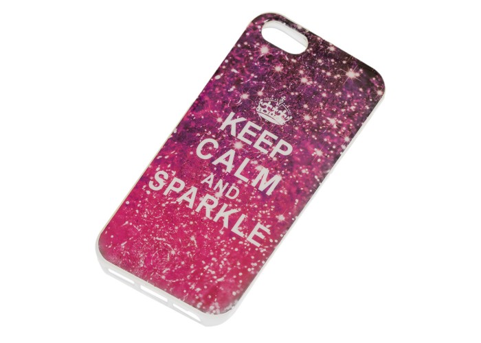 UkrCase iPhone 5 Keep Calm & Spakle