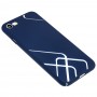 Чехол Cococ для iPhone 7 / 8 матовое покрытие синий