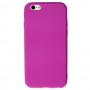 Чехол Matte для iPhone 6 матовый фиолетовый