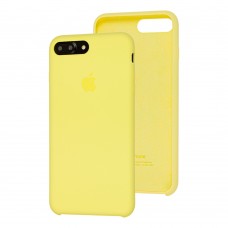 Чехол Silicone для iPhone 7 Plus / 8 Plus Premium case лимонад