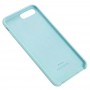 Чехол Silicone для iPhone 7 Plus / 8 Plus Premium case sea blue