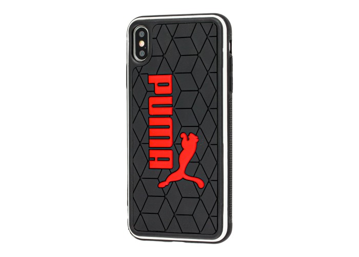 Чехол Sneakers для iPhone Xs Max Puma черный