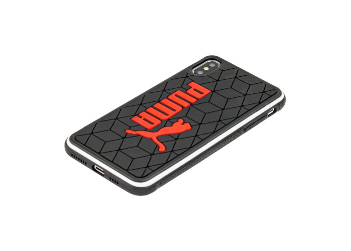 Чехол Sneakers для iPhone Xs Max Puma черный