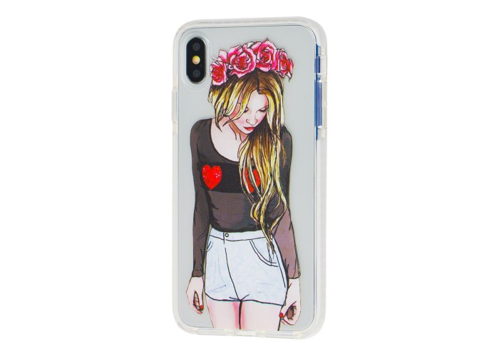Чехол Tech 21 для iPhone X / Xs девушка