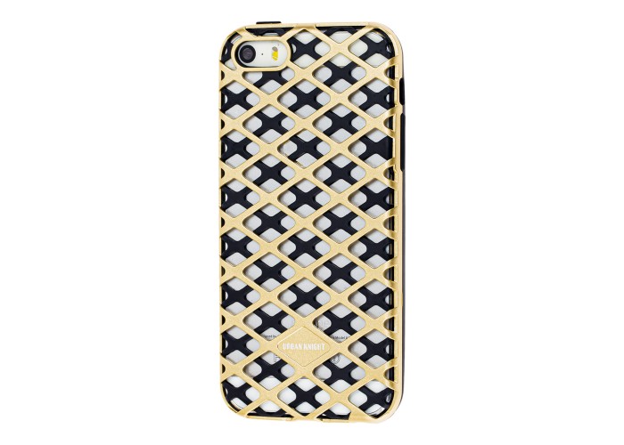 Чехол Urban Knight для iPhone 5 плетение золотистый