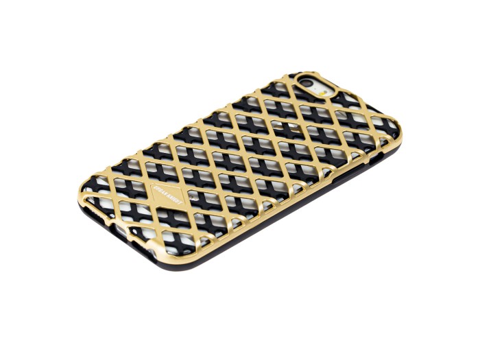 Чехол Urban Knight для iPhone 5 плетение золотистый