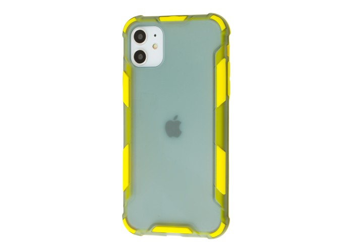 Чехол для iPhone 11 LikGus Armor color желтый