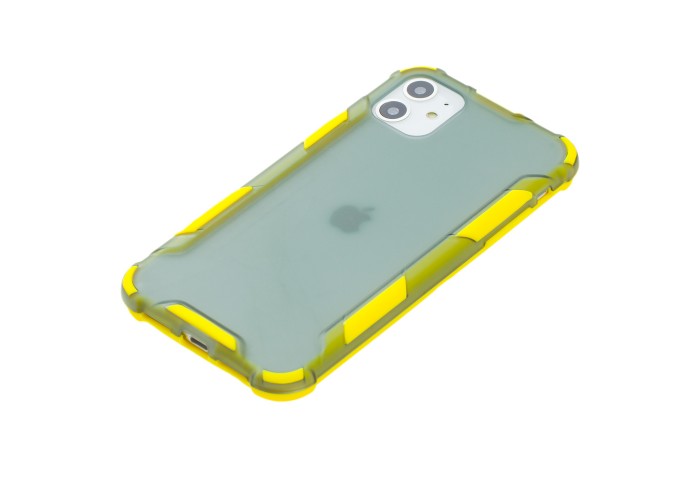 Чехол для iPhone 11 LikGus Armor color желтый
