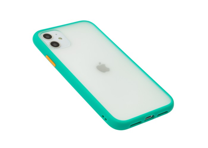 Чехол для iPhone 11 LikGus Maxshield мятно-зеленый