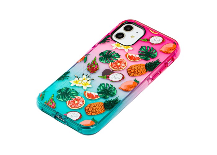 Чехол для iPhone 11 Protect Gradient фруктовый микс