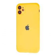 Чехол для iPhone 11 Shock Proof силикон желтый