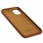 Чехол для iPhone 11 Silicone Full brown