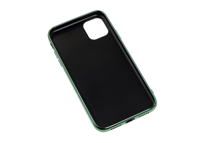 Чехол для iPhone 11 Silicone case (TPU) салатовый