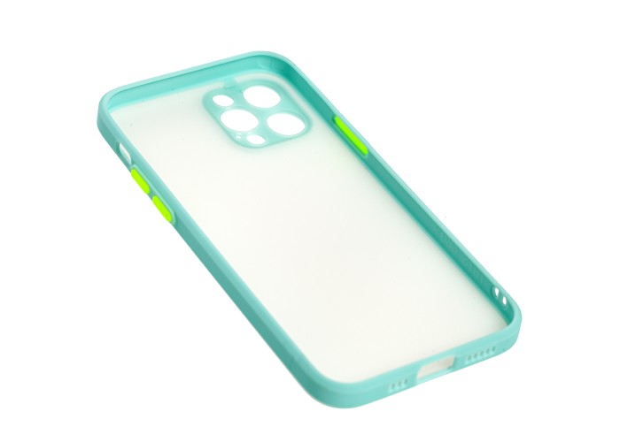Чехол для iPhone 12 Pro LikGus Totu camera protect бирюзовый