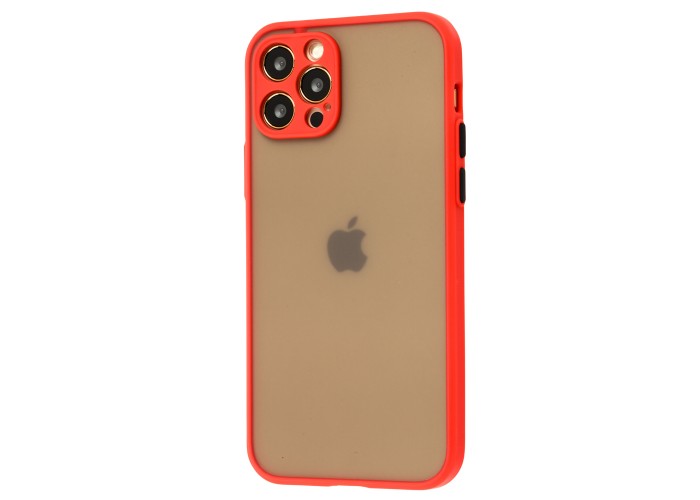 Чехол для iPhone 12 Pro LikGus Totu camera protect красный