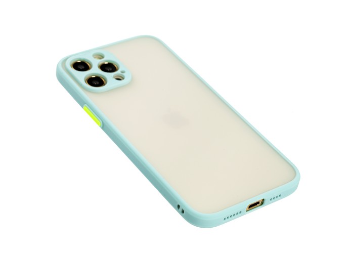 Чехол для iPhone 12 Pro Max LikGus Totu camera protect бирюзовый