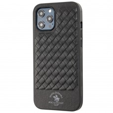 Чехол для iPhone 12 Pro Max Polo Ravel (leather) черный