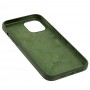 Чехол для iPhone 12 Pro Max Silicone Full зеленый / cyprus green