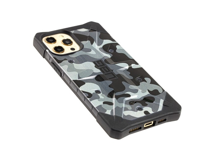 Чехол для iPhone 12 Pro Max UAG Pathfinder ударопрочный хаки серый