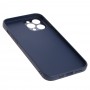 Чехол для iPhone 12 Pro Max glass LV синий