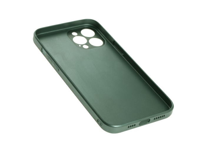 Чехол для iPhone 12 Pro Max glass LV зеленый