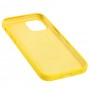 Чехол для iPhone 12 / 12 Pro Silicone Full желтый / neon yellow