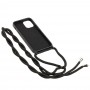 Чехол для iPhone 12 / 12 Pro Wave Lanyard without logo черный