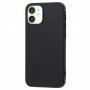 Чехол для iPhone 12 mini Black Matt черный