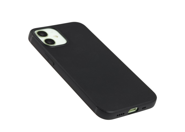 Чехол для iPhone 12 mini Black Matt черный