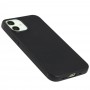 Чехол для iPhone 12 mini Black Matt черный