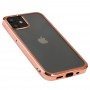 Чехол для iPhone 12 mini Glossy edging розово-золотистый