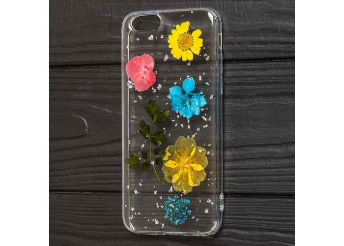 Чехол для iPhone 6 / 6s Nature Flowers желтые цветы
